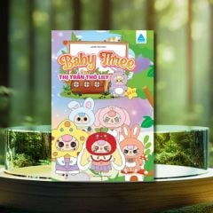 Baby Three Sách Tô Màu Thị Trấn Thỏ Lily