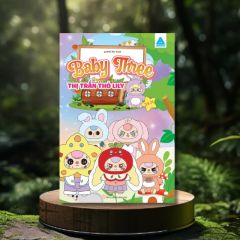 Baby Three Sách Tô Màu Thị Trấn Thỏ Lily