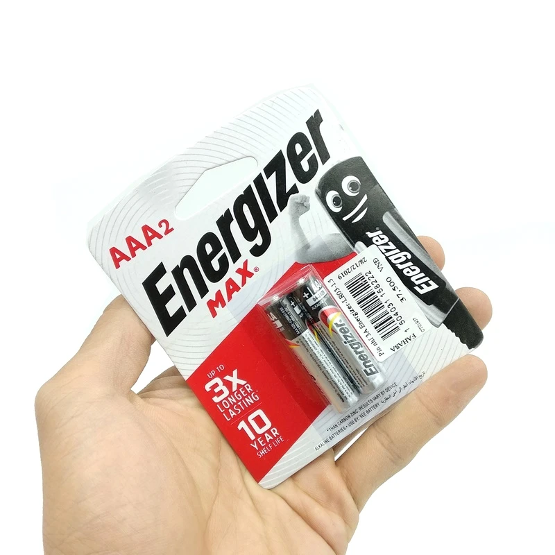 Pin Energizer Max E92 BP2 AAA 1.5V LR03