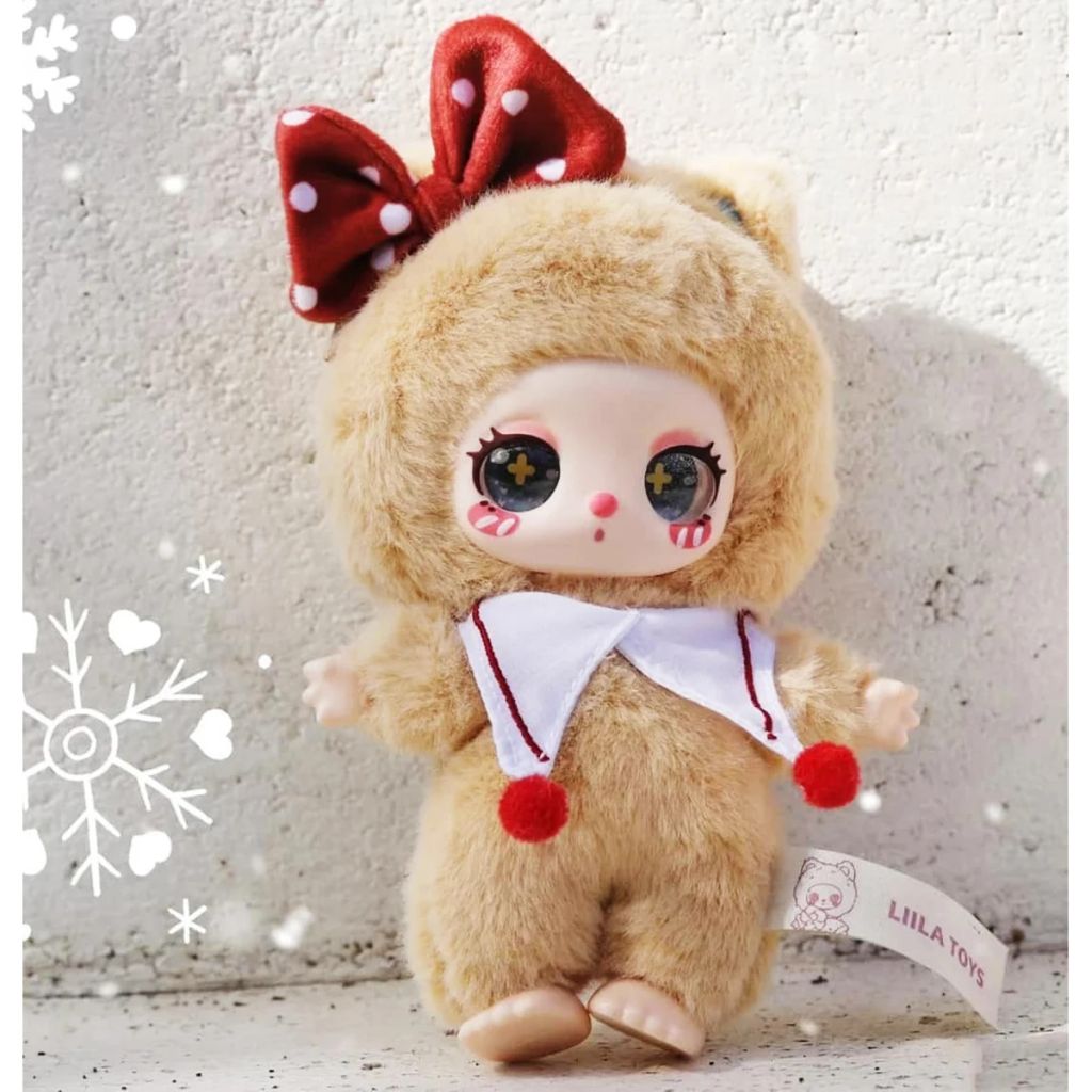 Baby Three Thú Bông Liila Lucky Cat V3 (Blindbox Chính Hãng)