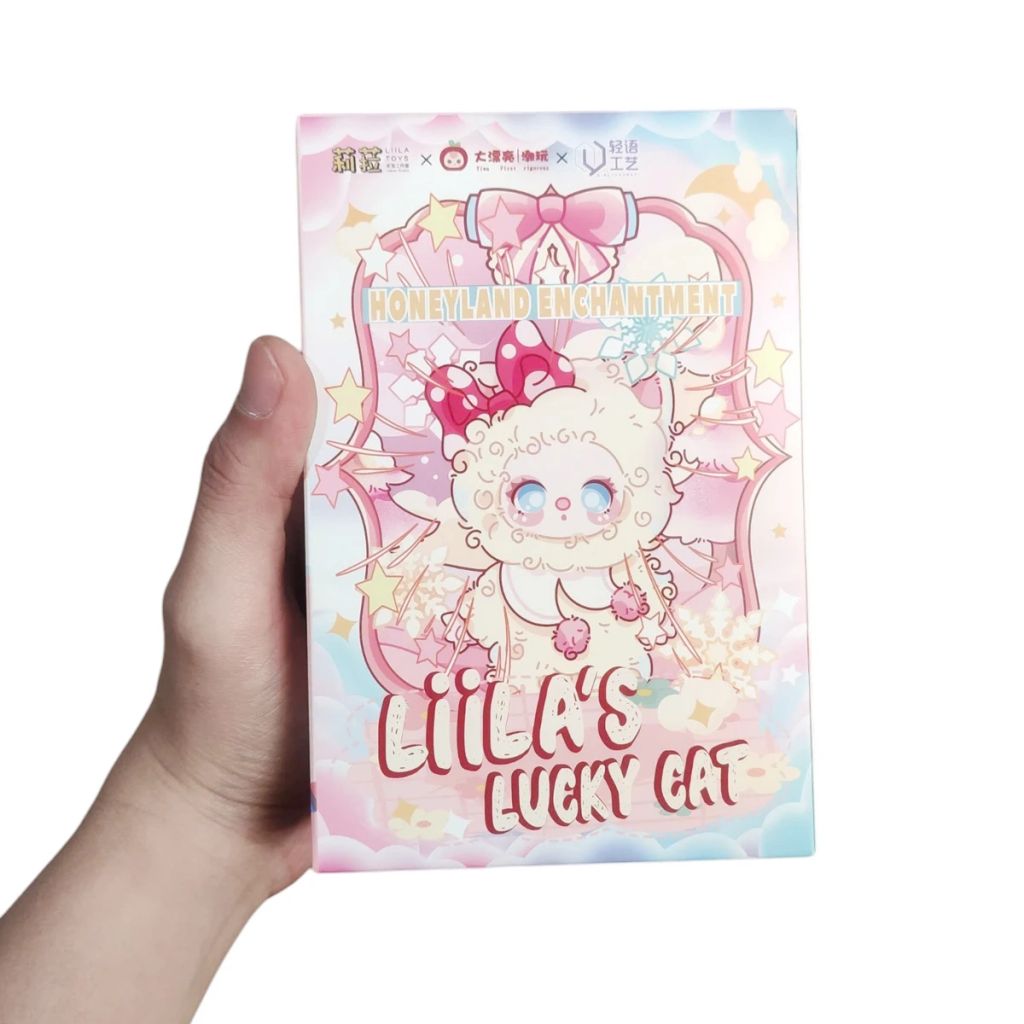 Baby Three Thú Bông Liila Lucky Cat V3 (Blindbox Chính Hãng)