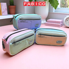 Hộp Bút To Vải Canvas Dễ Thương Sức Chứa Lớn Chống Nước Đa Năng Nhiều Màu