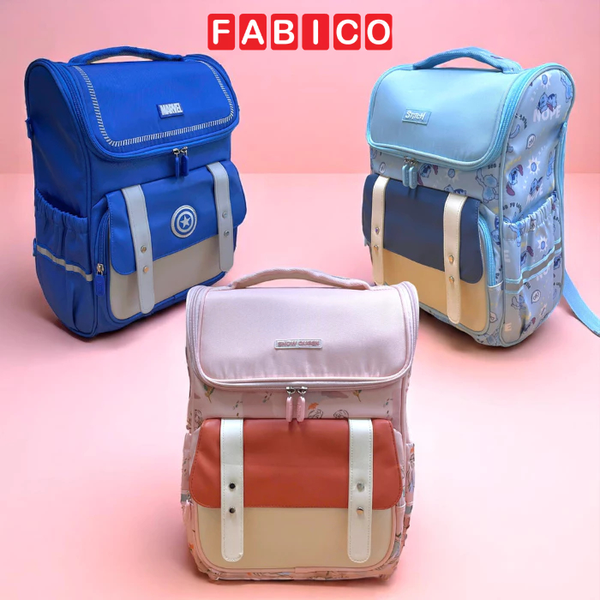 Balo Chống Gù Disney B26084 Chống Nước, Bảo Vệ Lưng Cho Bé Trai Bé Gái