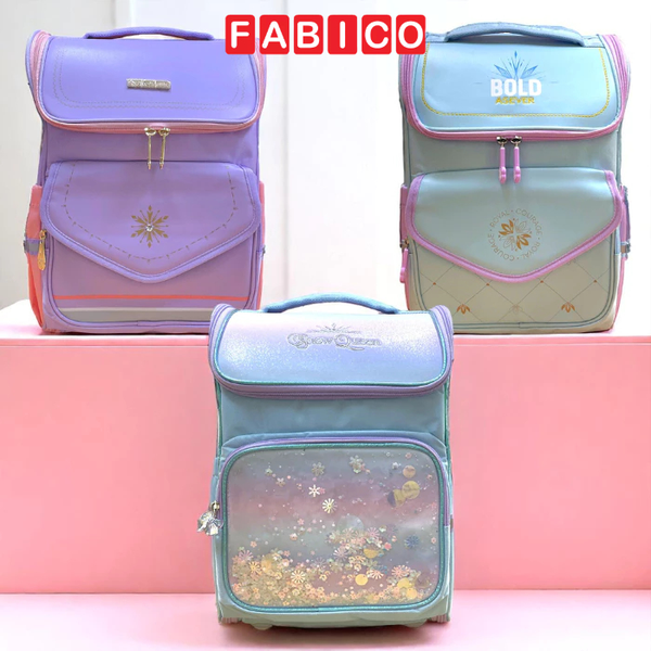 Balo Chống Gù Snow Queen Disney B26024 Chống Nước