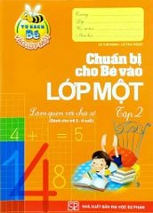 Bộ Tủ sách bé vào lớp 1 - Chuẩn bị cho bé vào lớp 1 - tập 2