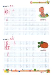 Bộ Tủ Sách Bé Vào Lớp 1 - Tập Tô Chữ Lớp 1 (Tập 1)