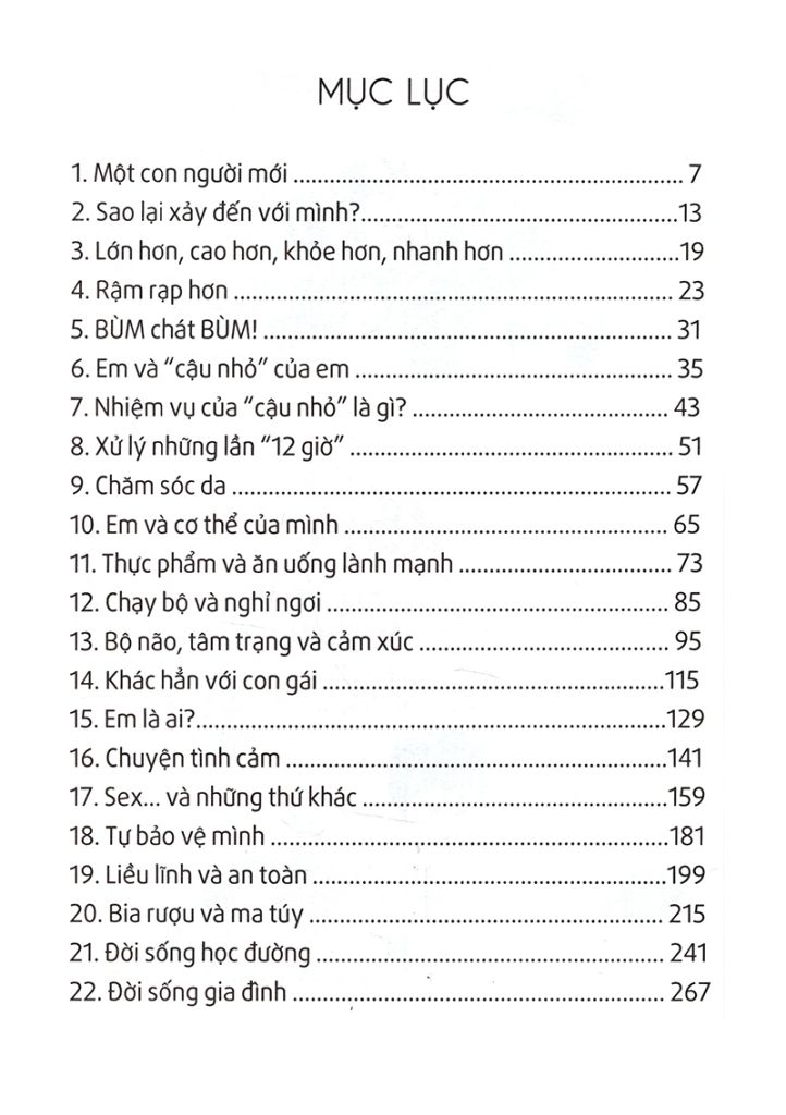 Tuổi Dậy Thì - Từ “Cậu Bé” Đến “Anh Chàng