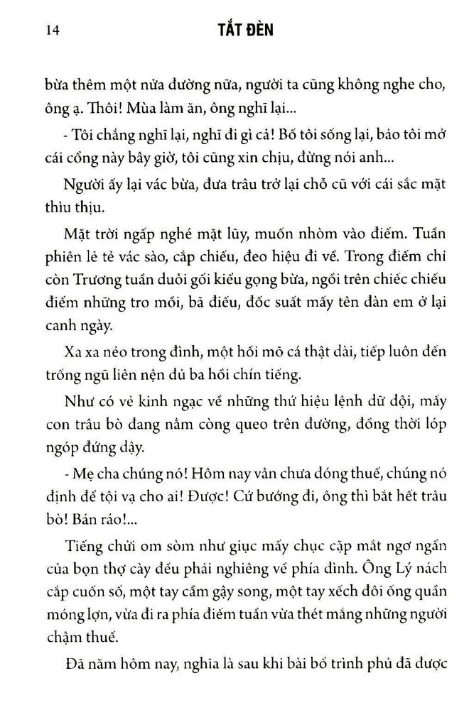 Tắt Đèn (Tái Bản 2020)