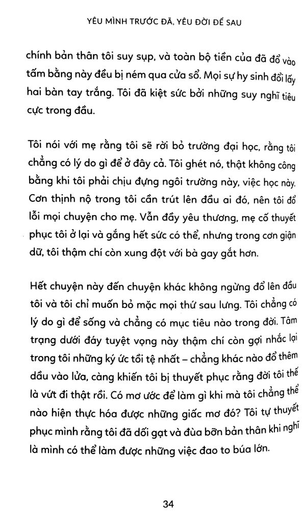Yêu Mình Trước Đã, Yêu Đời Để Sau (Tái Bản)