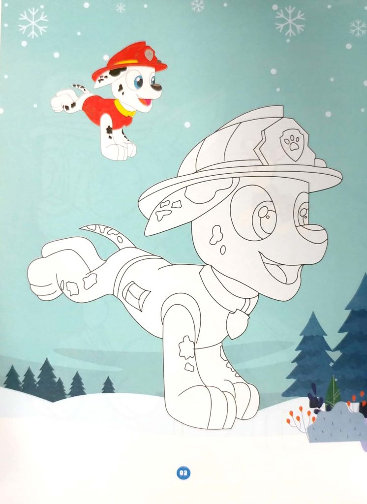 Bộ Bé Tô Màu Paw Patrol - Quyển 2