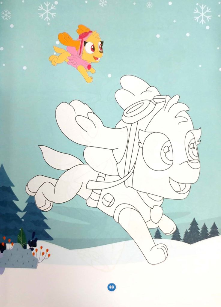 Bộ Bé Tô Màu Paw Patrol - Quyển 2
