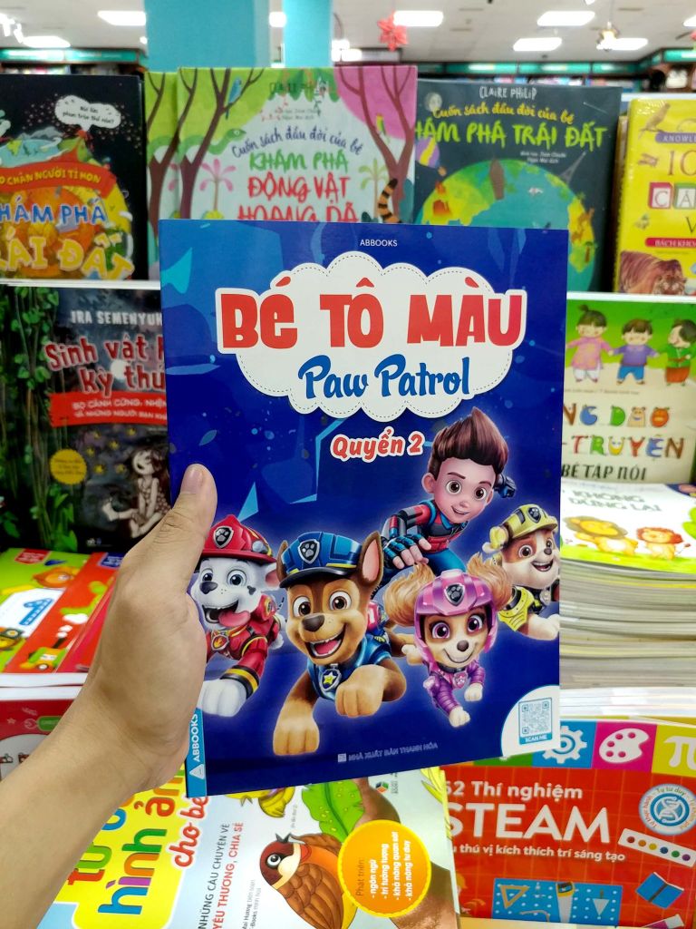 Bộ Bé Tô Màu Paw Patrol - Quyển 2