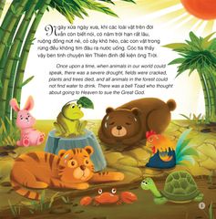 Truyện Cổ Tích Việt Nam - Cóc Kiện Trời (Song Ngữ Việt - Anh)