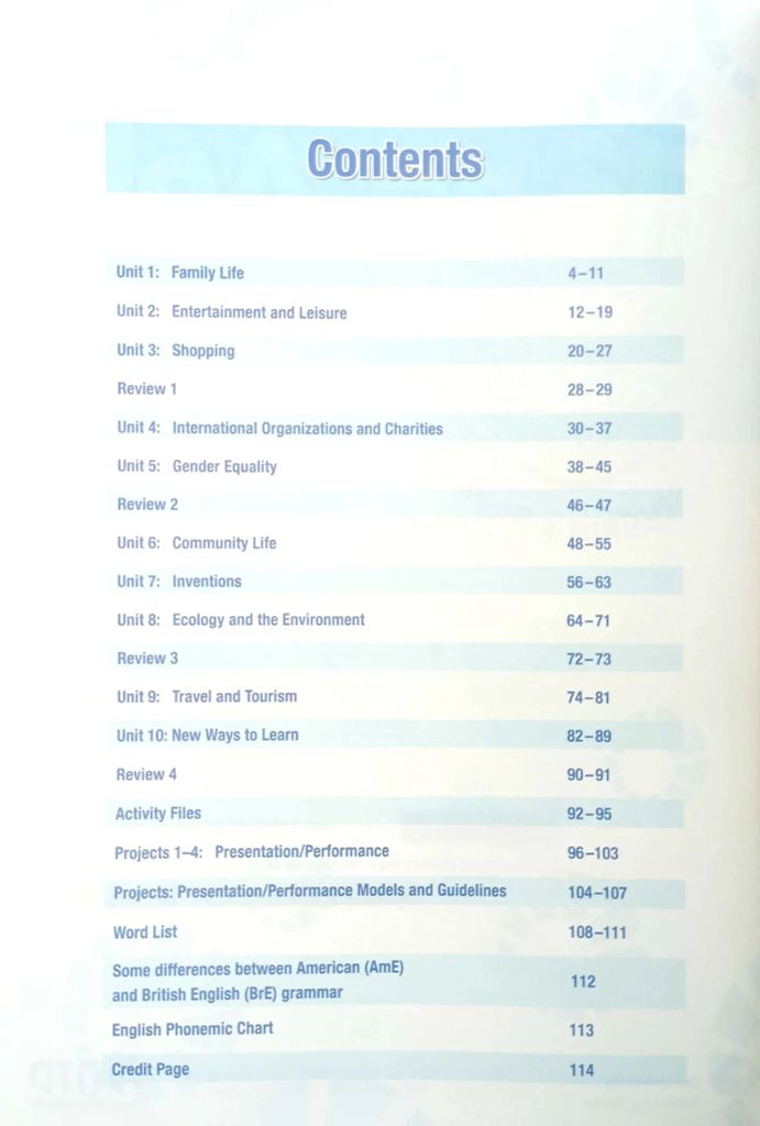 Tiếng Anh 10 I-Learn Smart World - Studen't Book (Sách Bài Học)