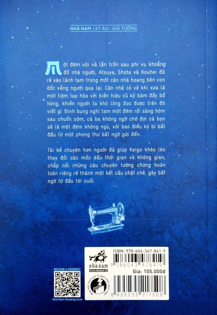 Điều Kỳ Diệu Của Tiệm Tạp Hóa Namiya (Tái Bản 2018)