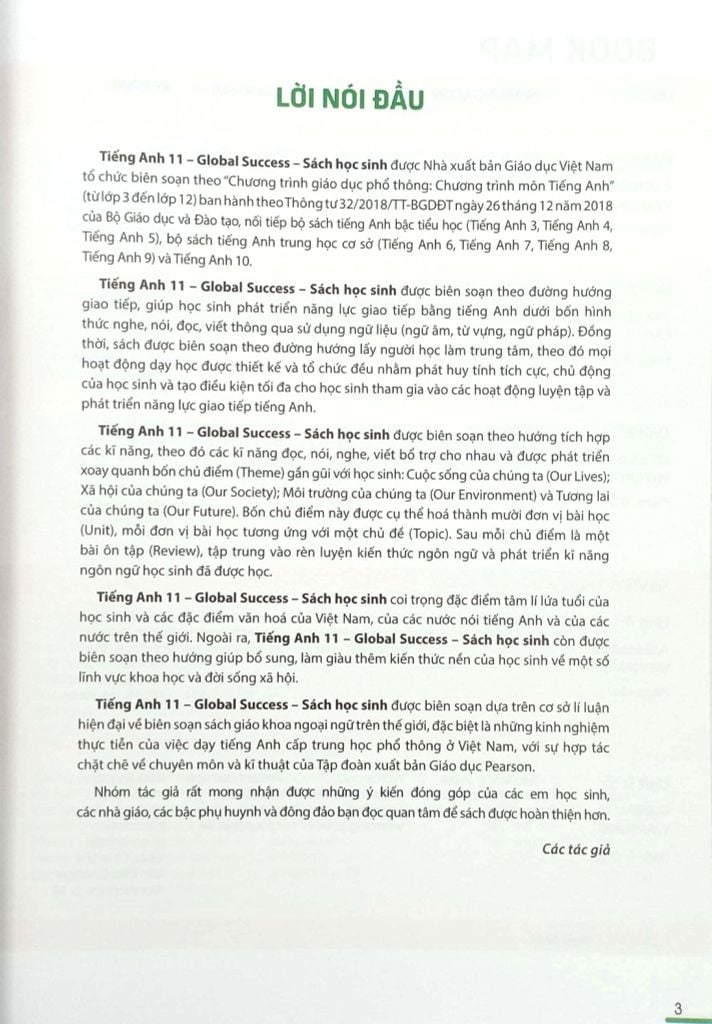 Bộ Global Success - Tiếng Anh 11 - Student Book (2023)