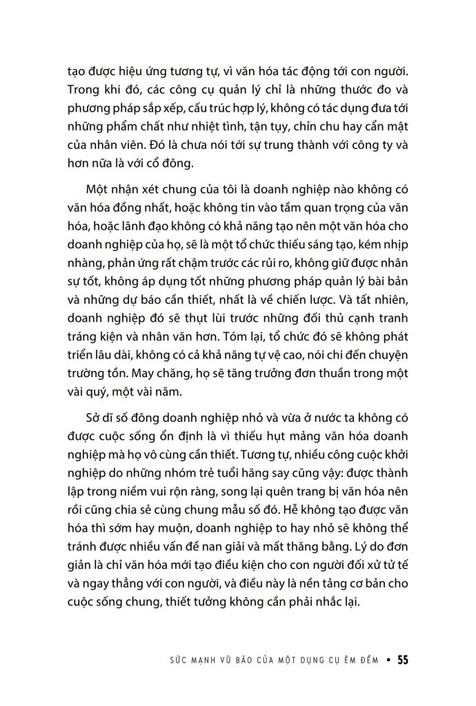 Cơn Lốc Quản Trị - Ba Trụ Cột Của Văn Hóa Doanh Nghiệp