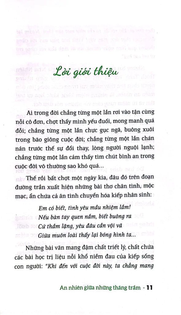 An Nhiên Giữa Những Thăng Trầm (Tái Bản)