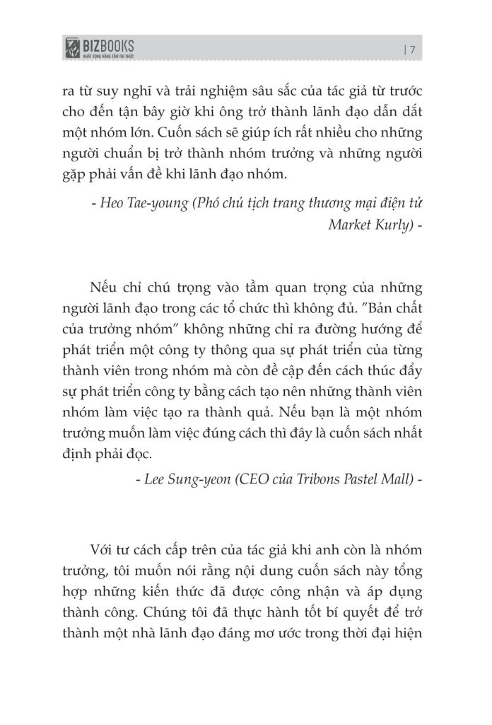 Bản Chất Của Trưởng Nhóm - Khi 