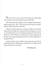2000 Từ Vựng Chuyên Ngành Bóng Đá Anh - Việt - Hàn