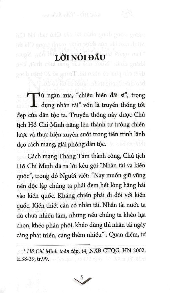 Bác Hồ Cầu Hiền Tài