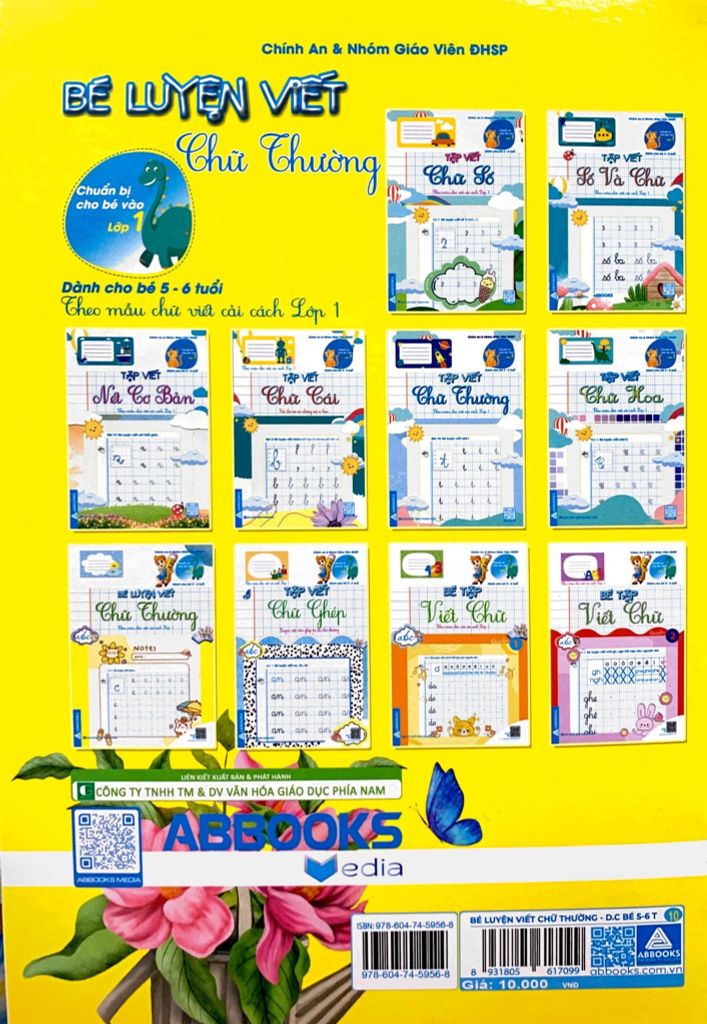 Chuẩn Bị Cho Bé Vào Lớp 1 - Dành Cho Bé 5-6 Tuổi - Bé Luyện Viết Chữ Thường