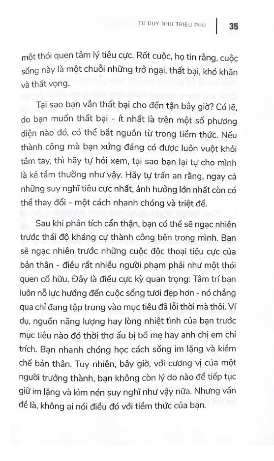 Tư Duy Như Triệu Phú (Tái Bản)