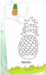 Bé Tập Tô Màu - Trái Cây (Tái Bản)
