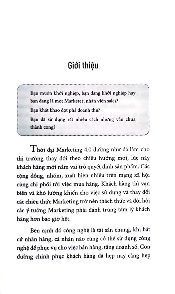 101 Ý Tưởng Marketing Trong Bán Hàng
