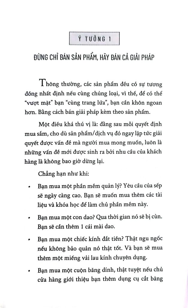 101 Ý Tưởng Marketing Trong Bán Hàng