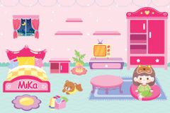 Sách Trò Chơi Đóng Vai Công Chúa Nhỏ Mika - Căn Phòng Công Chúa
