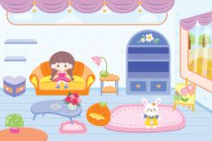 Sách Trò Chơi Đóng Vai Công Chúa Nhỏ Mika - Căn Phòng Công Chúa