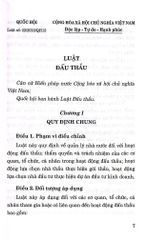 Luật Đấu Thầu