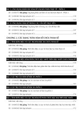 Tổng Ôn Toán Học - Tập 1 (Theo Chương Trình SGK Mới)