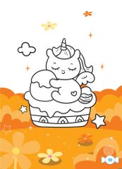 Tô Màu Diệu Kỳ - Bữa Tiệc Bánh Ngọt (Dành Cho Bé Gái Năng Động)