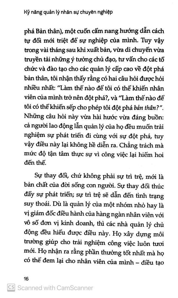 Kỹ Năng Quản Lý Nhân Sự Chuyên Nghiệp (Tái Bản 2024)