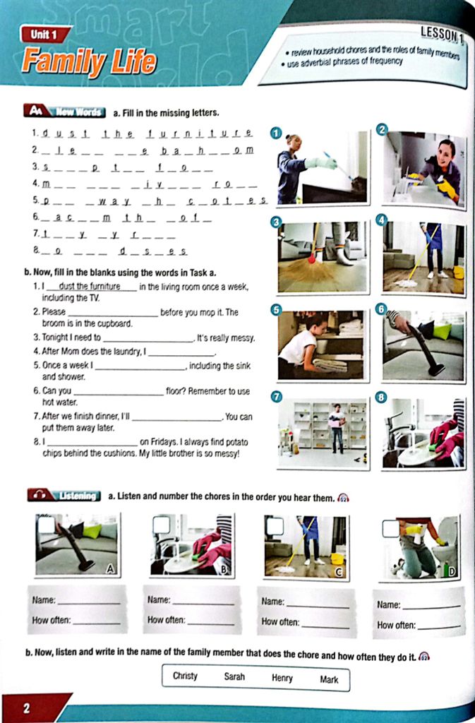 Tiếng Anh 10 I-Learn Smart World - Workbook (Sách Bài Tập)