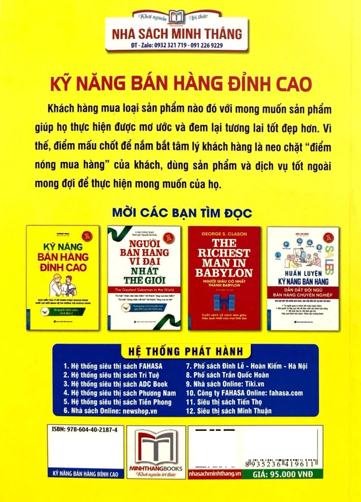 Kỹ Năng Bán Hàng Đỉnh Cao