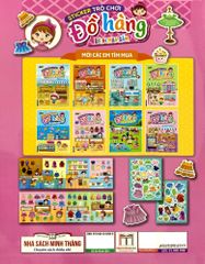 Sticker Trò Chơi Đồ Hàng - Dán Hình Siêu Vui Nhộn - Bé Đi Mua Sắm