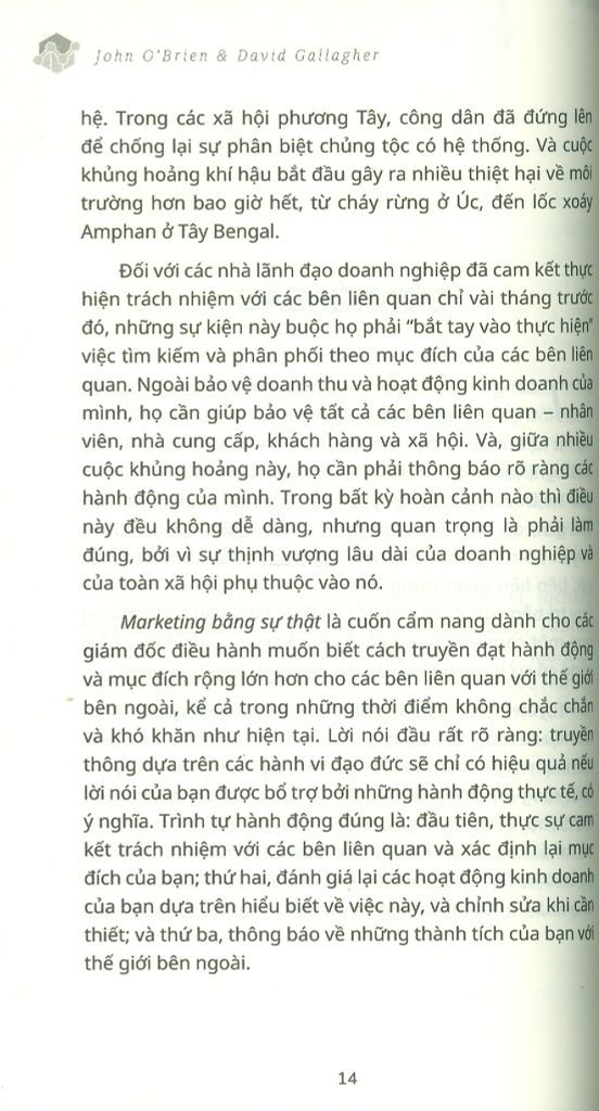 Marketing Bằng Sự Thật - Truth Be Told