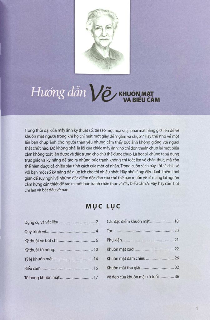 Drawing Faces And Expressions - Học Vẽ Theo Từng Bước - Hướng Dẫn Vẽ Khuôn Mặt Và Biểu Cảm