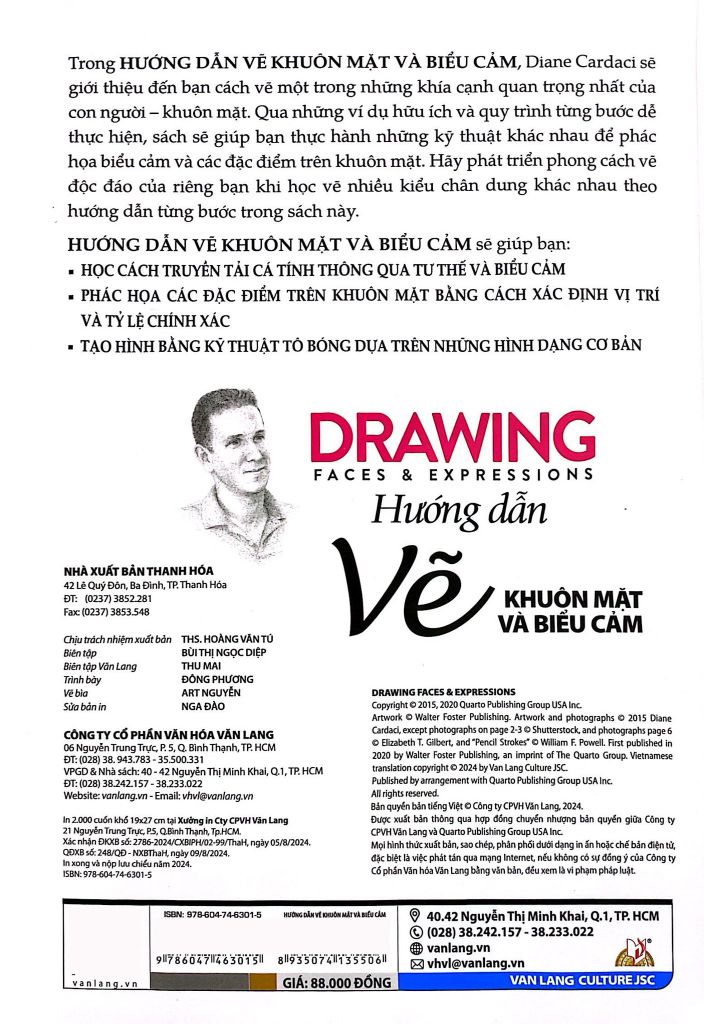 Drawing Faces And Expressions - Học Vẽ Theo Từng Bước - Hướng Dẫn Vẽ Khuôn Mặt Và Biểu Cảm