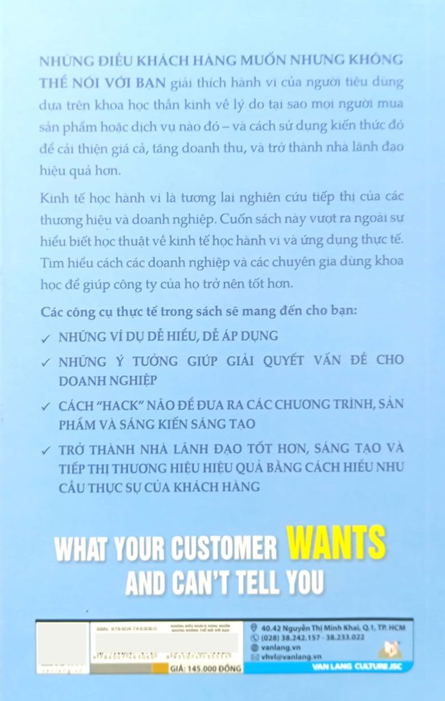 What Your Customer Wants And Can't Tell You - Những Điều Khách Hàng Muốn Nhưng Không Thể Nói Với Bạn