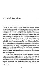 Người Giàu Nhất Thành Babylon - The Richest Man In Babylon