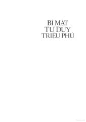 Bí Mật Tư Duy Triệu Phú (Tái Bản 2021)
