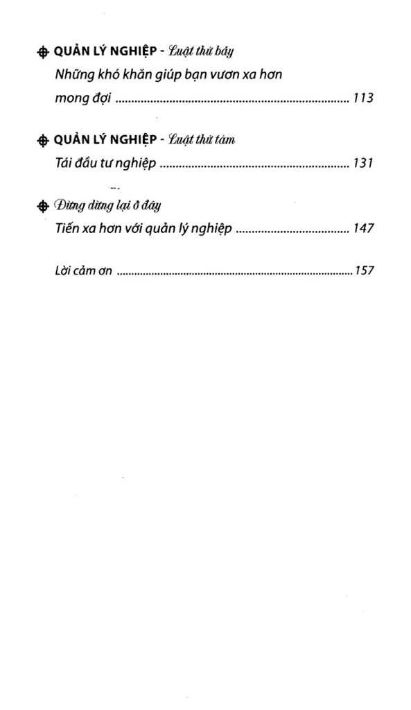 Quản Lý Nghiệp (Tái Bản 2024)