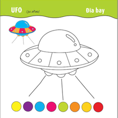 Tô Màu Phát Triển IQ-EQ-CQ - Song Ngữ Anh-Việt - Ôtô-Tàu Thuyền-Máy Bay - Tập 4