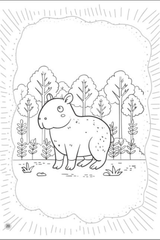 Bé Tô Màu Capybara - Bộ Trưởng Bộ Ngoại Giao - Cuộc Sống Muôn Màu