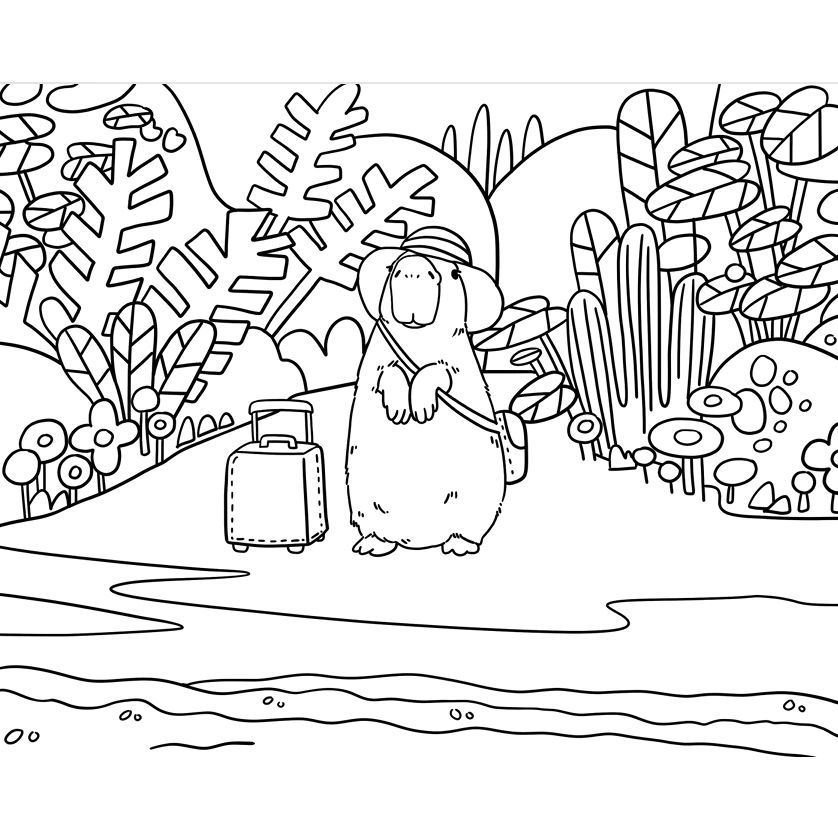 Hành Trình Bí Mật Của Capybara - Khám Phá Xuyên Đại Dương Của Capybara