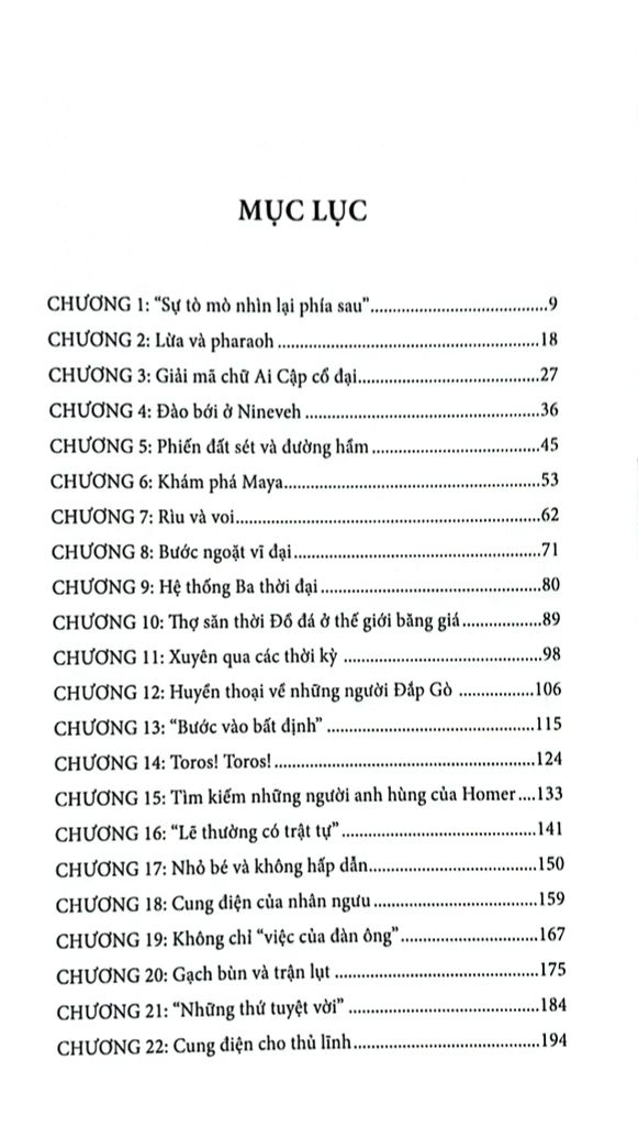 A Little History Of Archaeology - Lược Sử Khảo Cổ Học